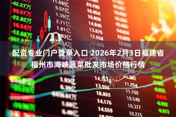 配资专业门户登录入口 2026年2月3日福建省福州市海峡蔬菜批发市场价格行情